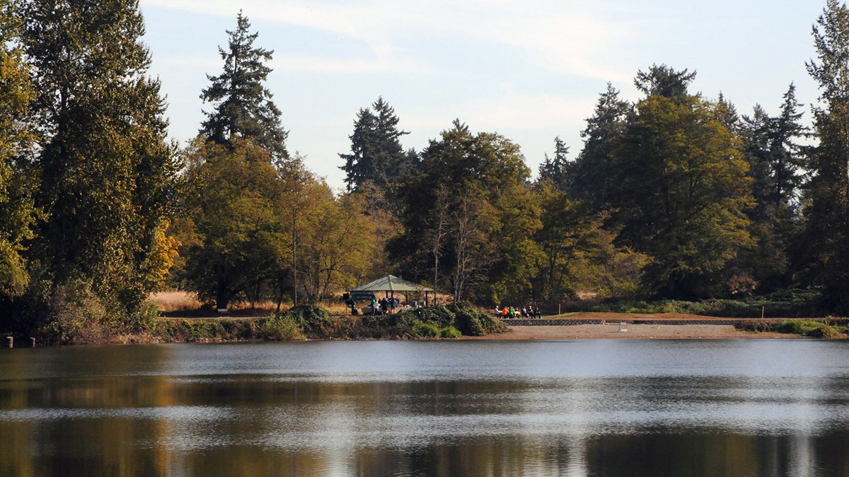 Waughop Lake, Lakewood, WA (photo courtesy of the City of Lakewood)